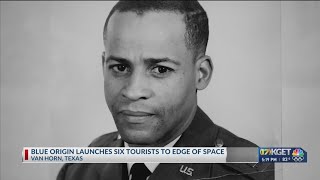 US's first Black astronaut candidate Ed Dwight goes to edge of space