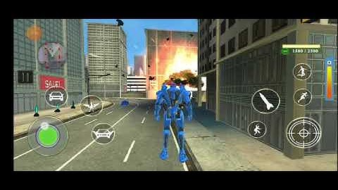 Flying Dinosaur Robot Car Transform Dino Games