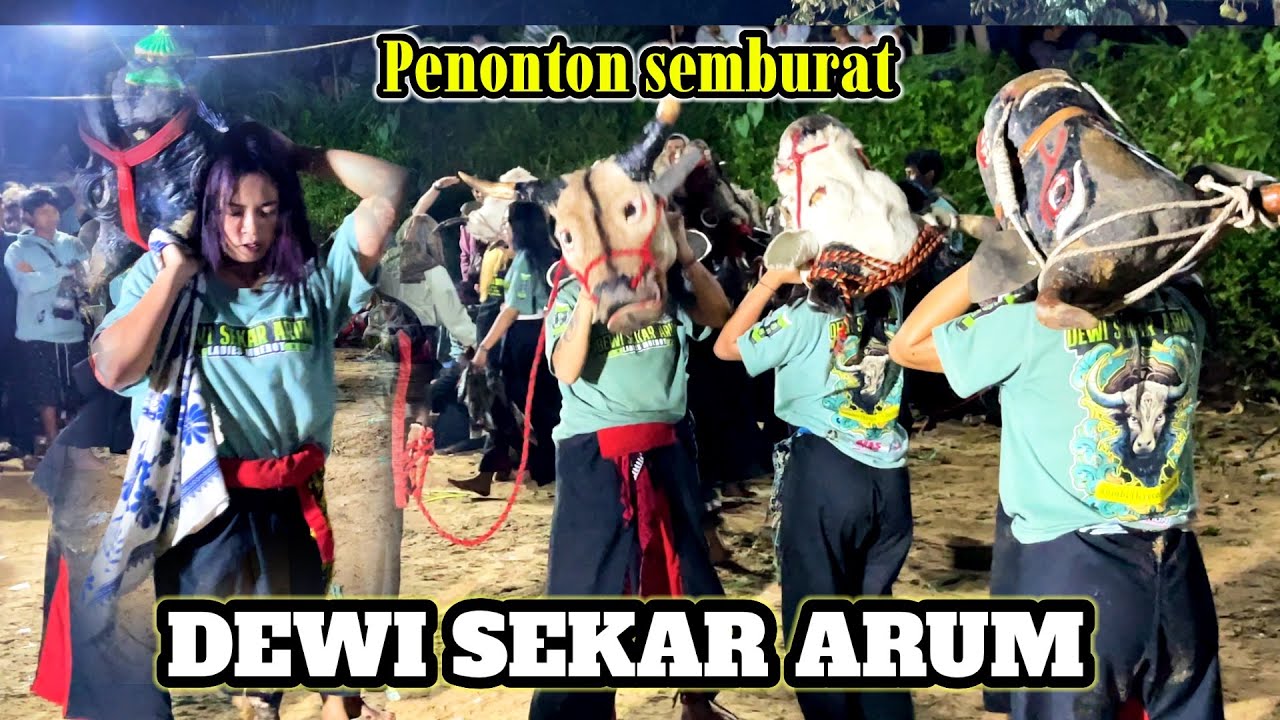 KALAP OBRAK ABRIK PENONTON || DEWI SEKAR ARUM live in gunungsari - tajinan
