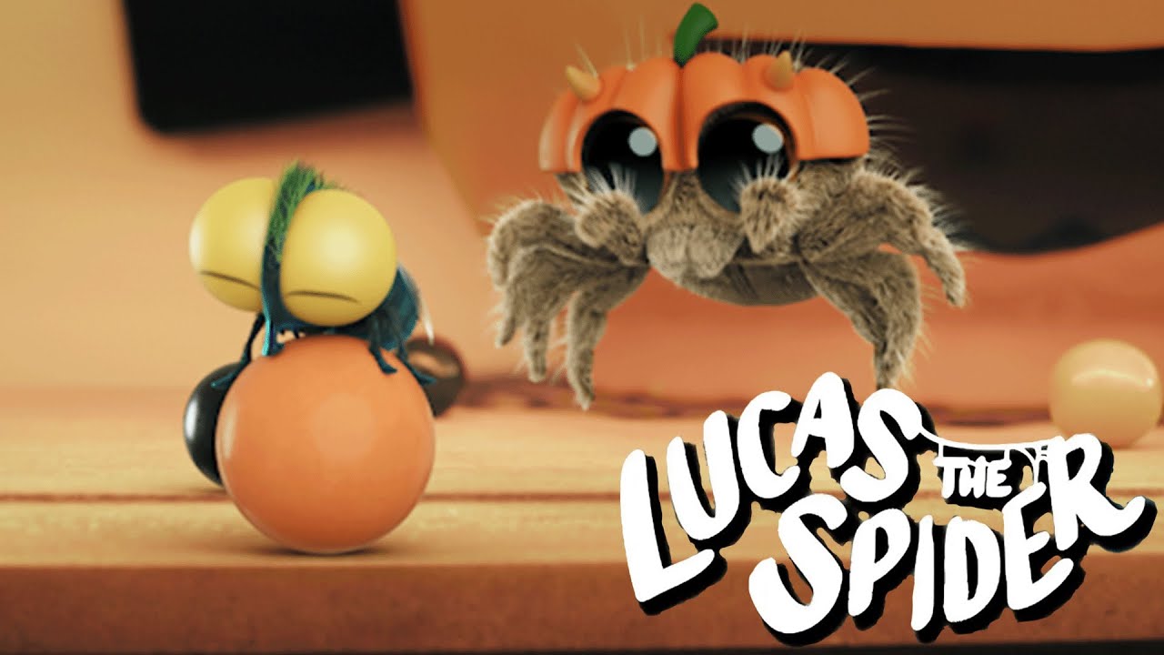Lucas the Spider & Friends Best Boo Moments + More Lucas The Spider Halloween Cartoons for Kids