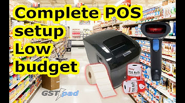 Complete Billing And Barcode Setup For Your Shop | Affordable POS Combo