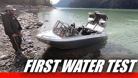 Mini Jet Boat Build | First Water Test | Jetstream 12