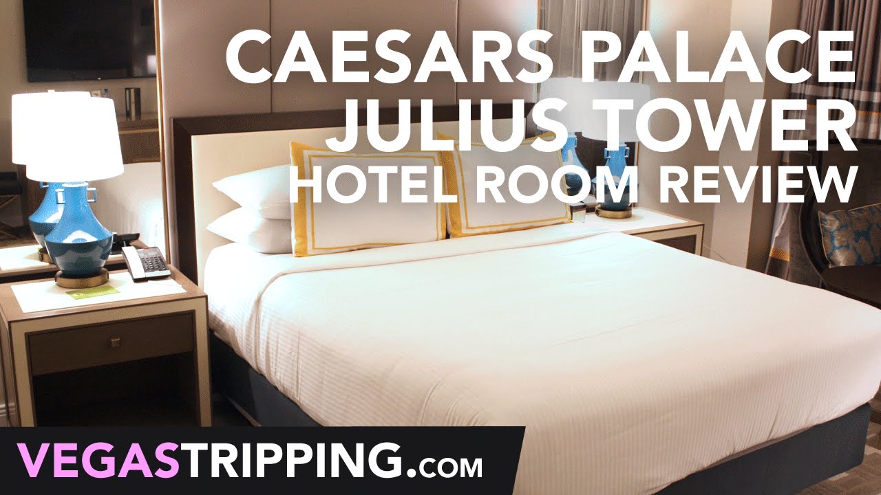 Remodeled (tiny) Julius Tower King Room at Caesars Vegas - Video