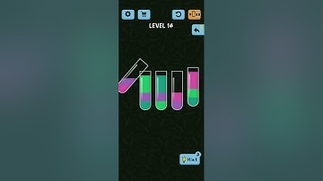 water color sort level! 14,15,16,17 levels