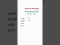 #exampreparation #rrbntpc2024 #pgcet #numberanalogy