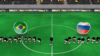 Stickman soccer 2018! Футбол стикменов! клон стикмен играют в футбол! screenshot 2