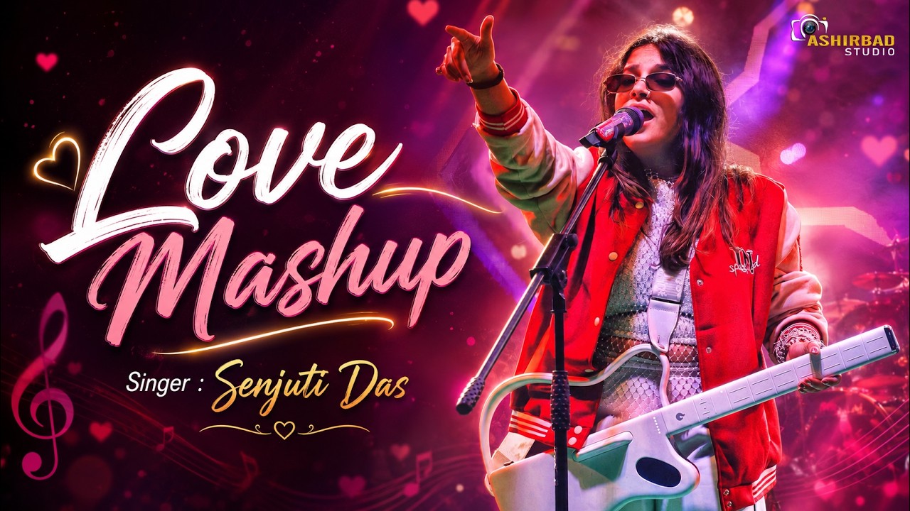 Love Mashup | Live singing by Senjuti Das - YouTube