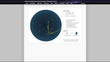 NAAP Lab 2 - Basic Coordinates and Seasons Simulator Demo
