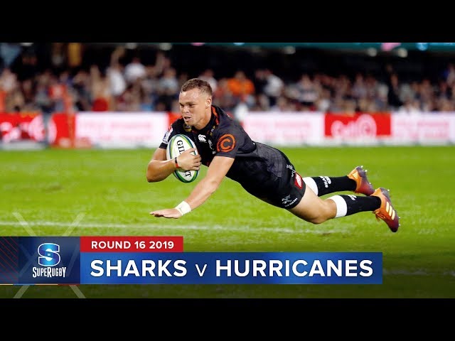 Sharks v Hurricanes | Super Rugby 2019 Rd 16 Highlights