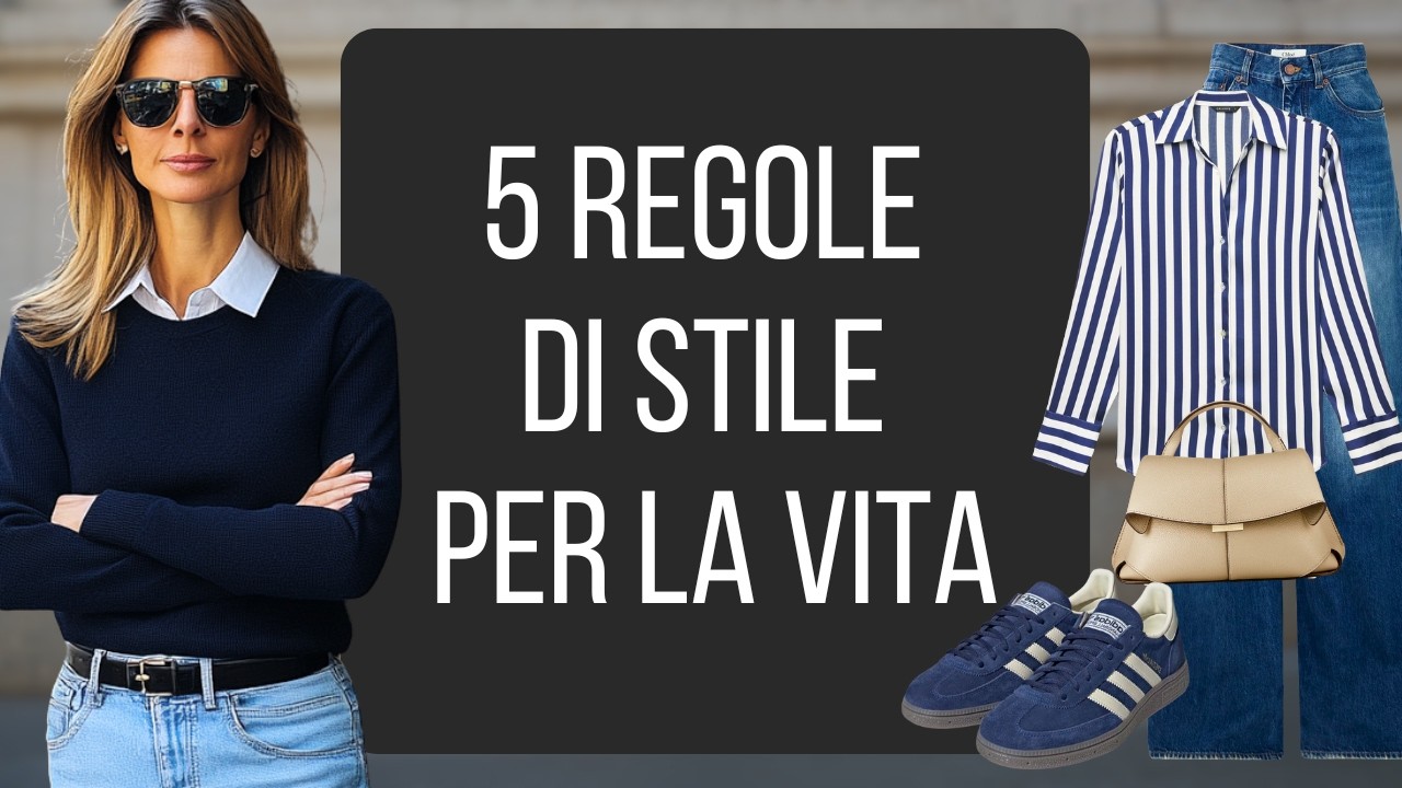 TILE per TUTTA LA VITA - le uniche 5 regole di moda di cui avrai MAI bisogno