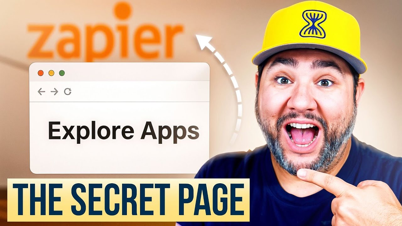 Zapier automation tutorial showing trigger and action components