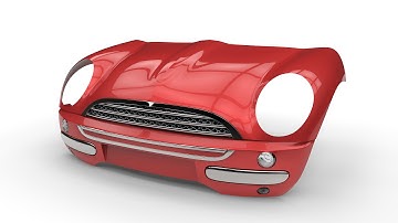 How to make car in solidworks | Part 4 (Mini Cooper)| Modelling bumper of the car