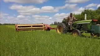 First Cutting Hay/ Tedding Hay