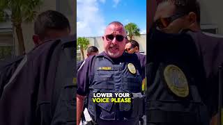 WATCH THIS CRAZY DUMB COP...  #1stamendmentaudit #walkofshame #firstamendmentaudits #idrefusal #cops