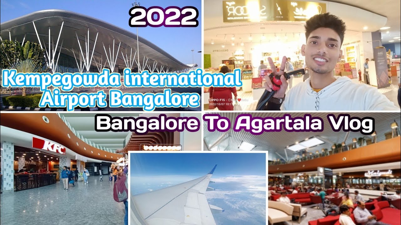 Bangalore To Agartala Flight 🛫😍 || Two Time Flight Joining 2022 || International Airport Bangalore😍❤