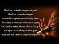 Marcia Griffiths/Kashief Lindo - The First Cut Is The Deepest (lyrics)