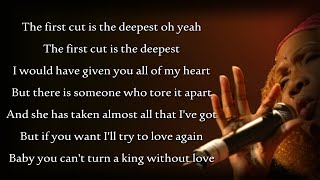 Marcia Griffiths/Kashief Lindo - The First Cut Is The Deepest (lyrics)