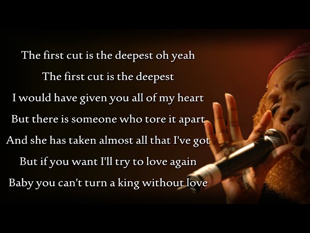 Marcia Griffiths/Kashief Lindo - The First Cut Is The Deepest