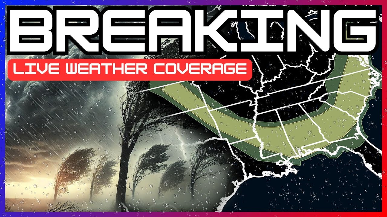 🔴BREAKING WEATHER: Tornadoes, Damaging Winds 60+mph & Large Hail ...