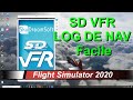 Flight simulator 2020 fr  tuto  log de nav facile grce  sdvfr full fr