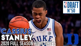 CASSIUS STANLEY HIGHLIGHTS 2019-2020 SEASON DUKE  - Top Prospect NBA Draft 2020 (11/60)