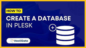 How to create a database in Plesk | Hexraa