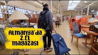 ALMANYA 2. EL PAZARI, Hannover ucuz mobilya ve ev eşyaları. 70 Euro