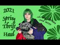 Try on Thrift Haul - Spring 2021