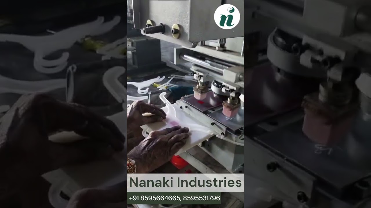 Double Color Pad Printing Machine For Hanger 