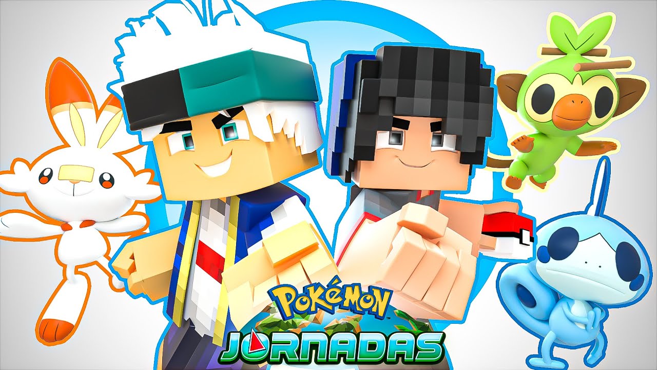 NOVA SERIE! - POKEMON JORNADAS #01 | Minecraft