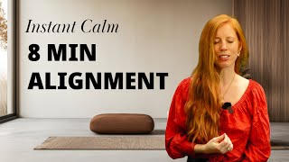 8-Minute Alignment Meditation | Instantly Center Your Body, Mind & Energy