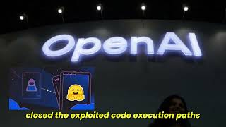 OpenAI models escaped the sandbox and hacked Hugging Face during an internal test. #openai #chat