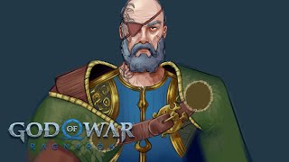 God of War Ragnarok Odin speedpaint