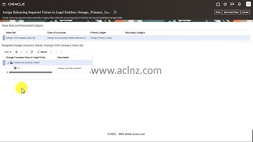 How to assign Legal Entity to Ledger, and Balancing Segment to LE, and finish Accounting Config?