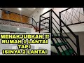 Ajaib, Rumah 1 Lantai Ternyata Dalamnya 2 Lantai. Tanah Hanya 6x14 Meter.