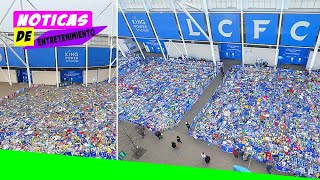 Incredible number of tributes left at Leicester's King Power Stadium for Vichai Srivaddhanaprabha