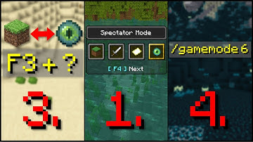 Minecraft - Alle manieren om de spelmodus te veranderen (Java/Bedrock)