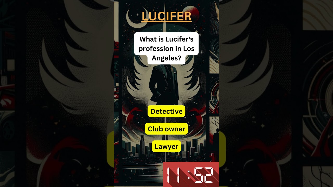 Test Your 'Lucifer' Knowledge! 🔥 Quick Lucifer TV Series Quiz  YouTube Shorts 12