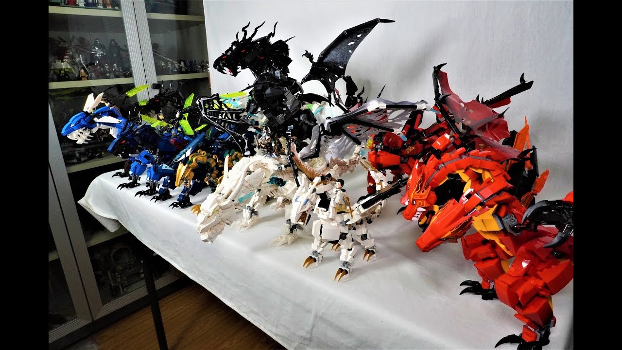 Lego dragon - YouTube