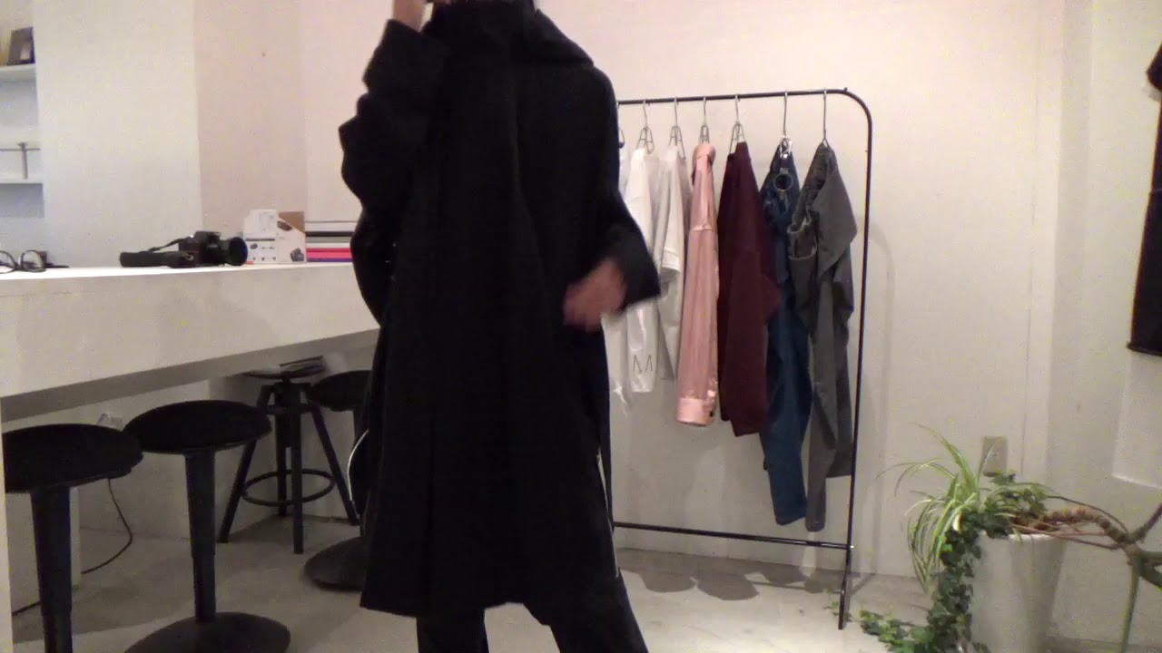 S I S E / バルーンコート [BALLOON COAT[18AW-CO06]] - YouTube