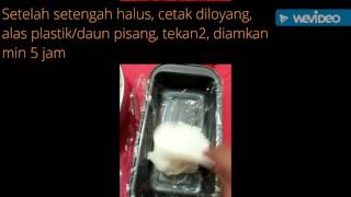 Lontong homemade/how to make lontong (compressed rice cake)