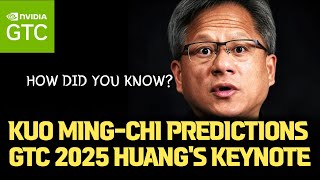 NVIDIA GTC 2025: Kuo’s predictions, Huang’s keynote, AI future, B300, liquid cooling, CoWoS.