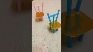 diy mini chair / paper craft ideas #papercraft