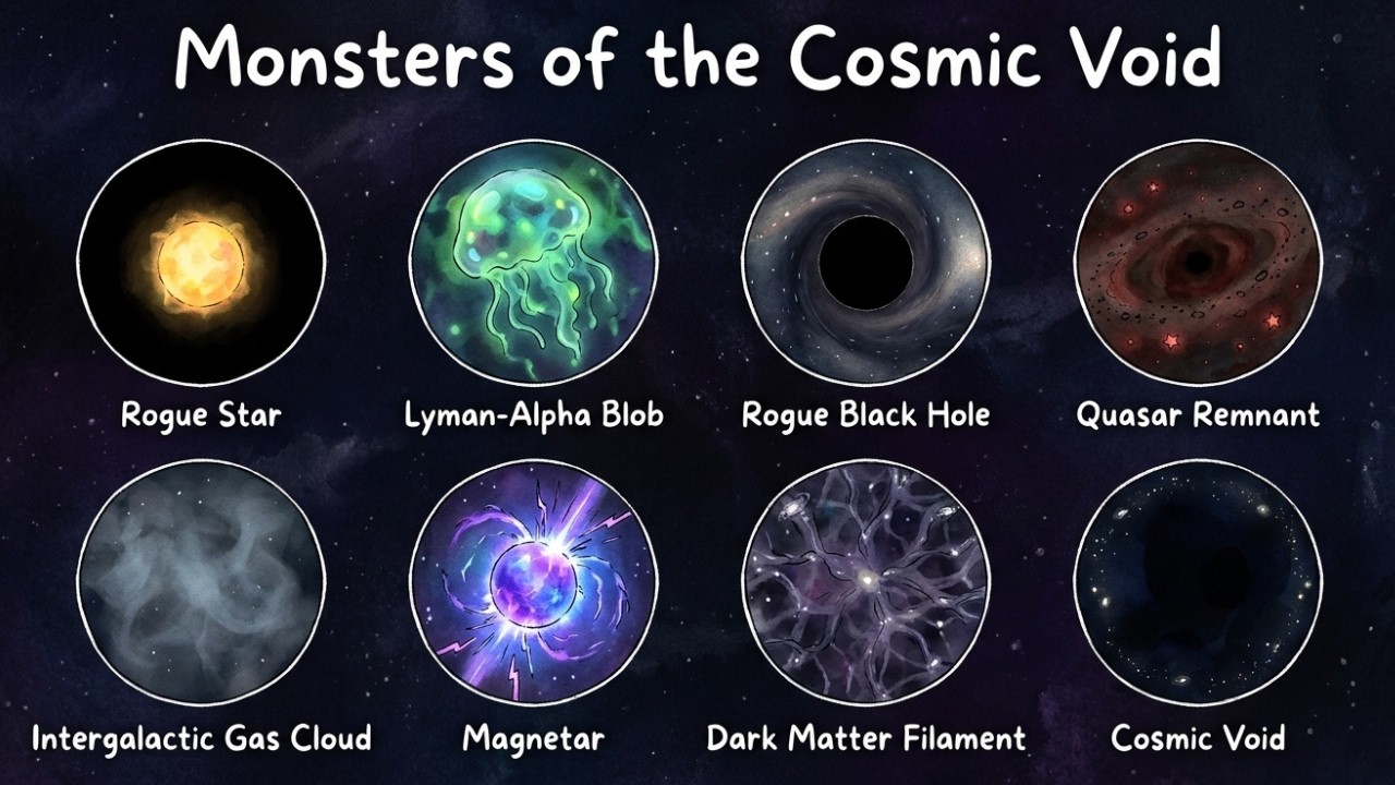 The Terrifying Phenomena of the Intergalactic Void