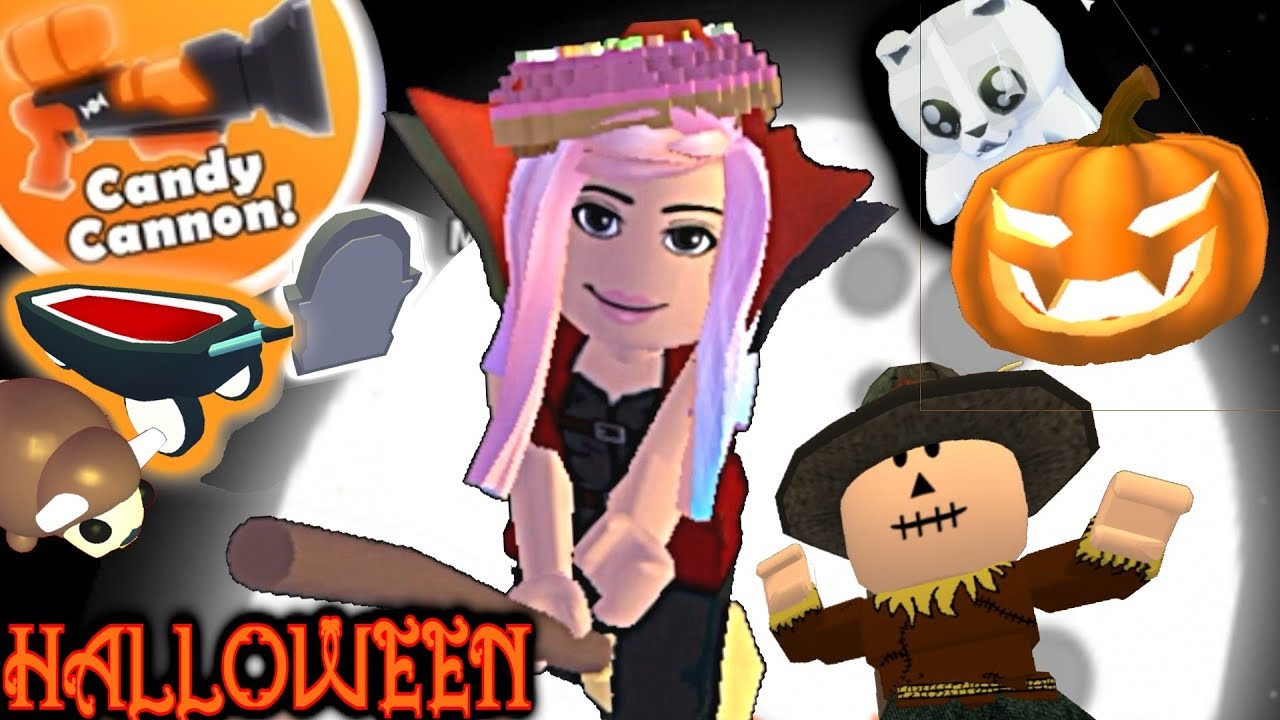 New Halloween Candy Cannon Adopt Me Roblox Getting Halloween