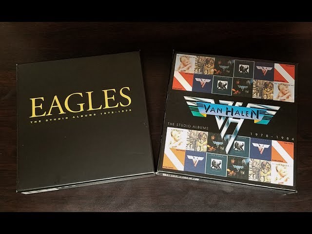 The Eagles & Van Halen Studio Albums Box Sets - YouTube