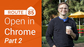OpenInChrome on iOS, Part 2 (Route 85)