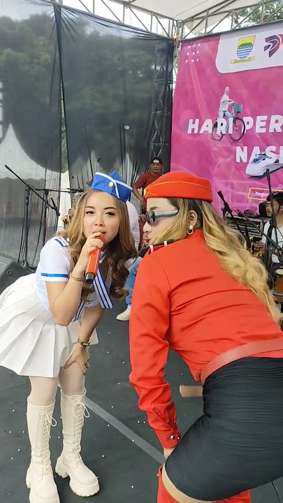 BEBENDE Yulidaria feat Tatha angeL Harhubnas 2023 plaza balai kota bandung #yulidaria