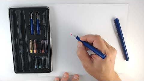 Royal & Langnickel Calligraphy Pens Tutorial