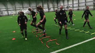 IF Elfsborg Dam - TRÄNING INFÖR MATCH!